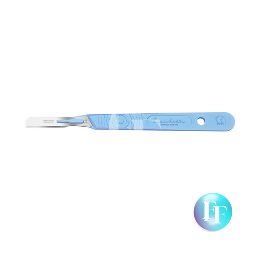 Sterile Disposable Scalpel No.14 Blade with Polystyrene Handle x 10